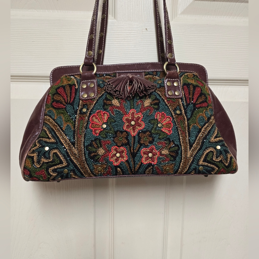 Vintage Isabella Fiore Tapestry Shoulder Bag - Picture 3 of 16